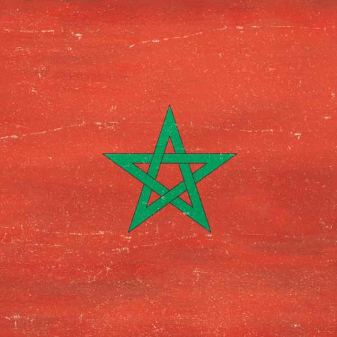 Morocco Flag Distressed Galaxy Note 9 Skin